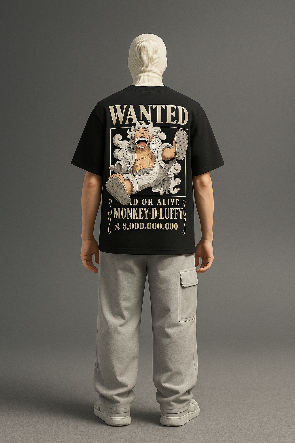 Gear 5 Luffy: Wanted Legend Oversized Tee