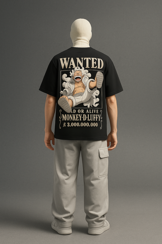 Gear 5 Luffy: Wanted Legend Oversized Tee