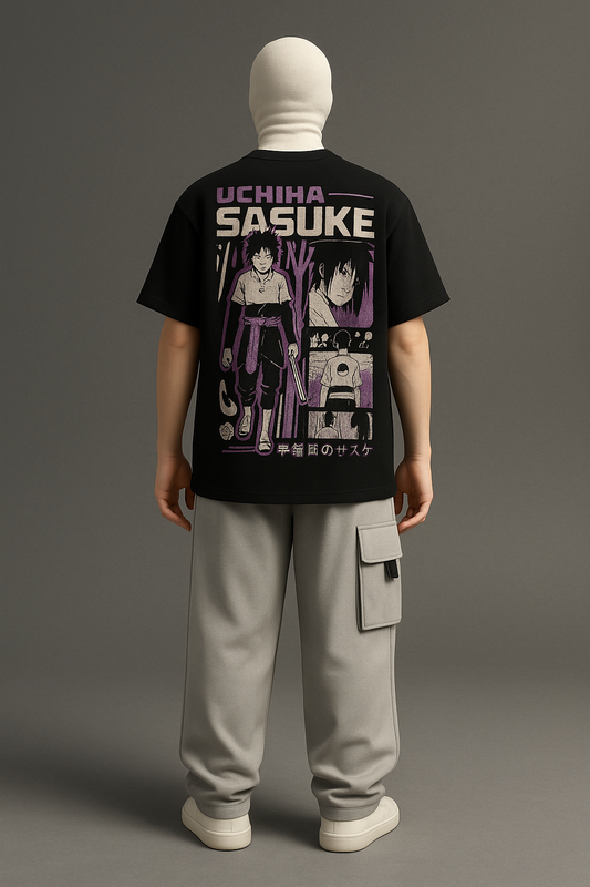 Sasuke of the Sharingan Vintage Manga Tshirt