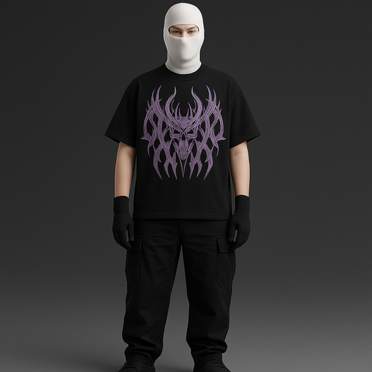 Demon Stag Eclipse Oversized Tshirt
